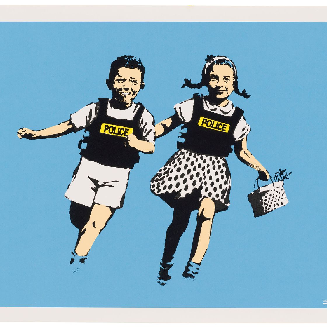 Banksy — Джек и Джилл (Дети-полицейские)
