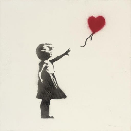 Banksy — Девушка с воздушным шаром