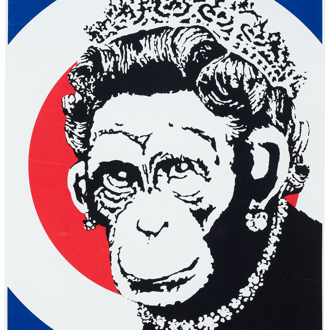 Banksy — Королева обезьян