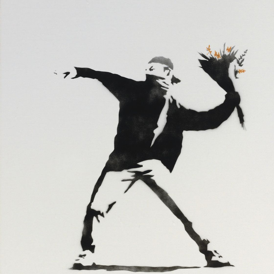 Banksy — Любовь витает в воздухе