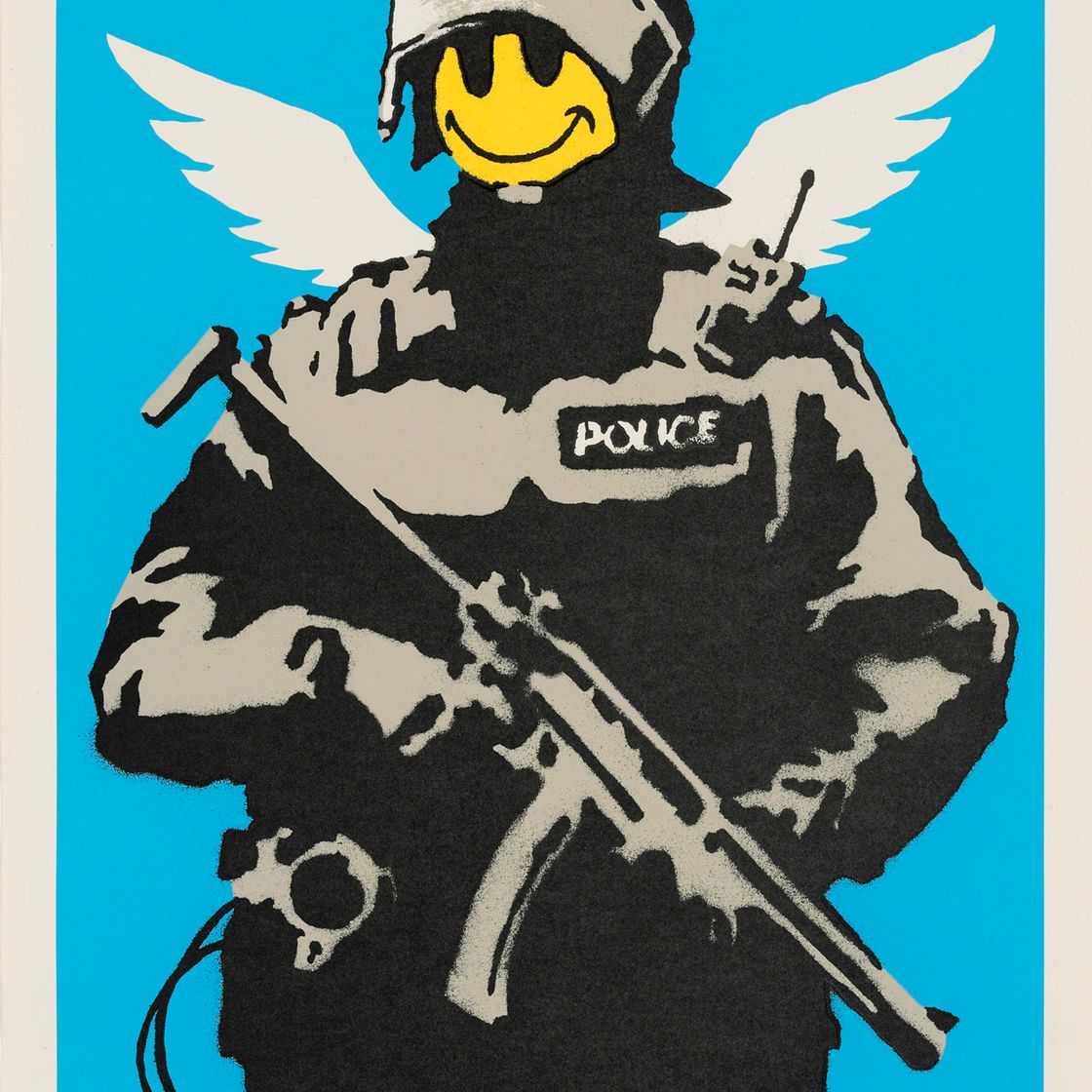 Banksy — Летающая медь