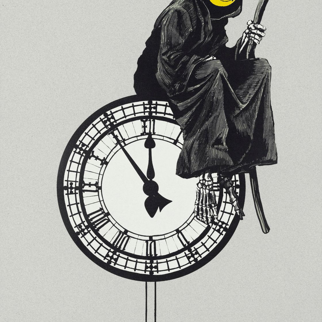 Banksy — Ухмыляющийся Жнец
