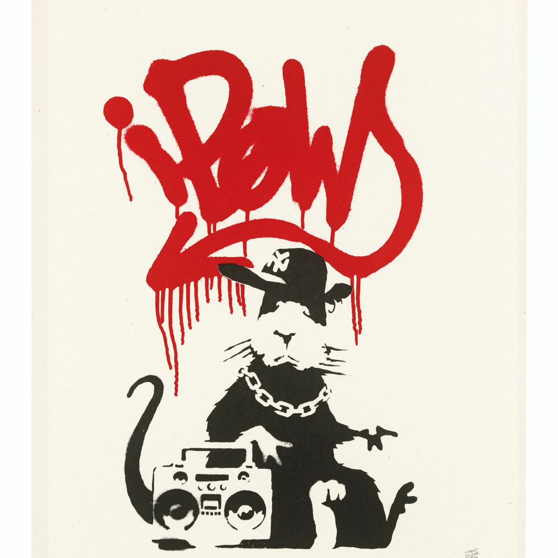 Banksy — Крыса-гангстер, изображение 2
