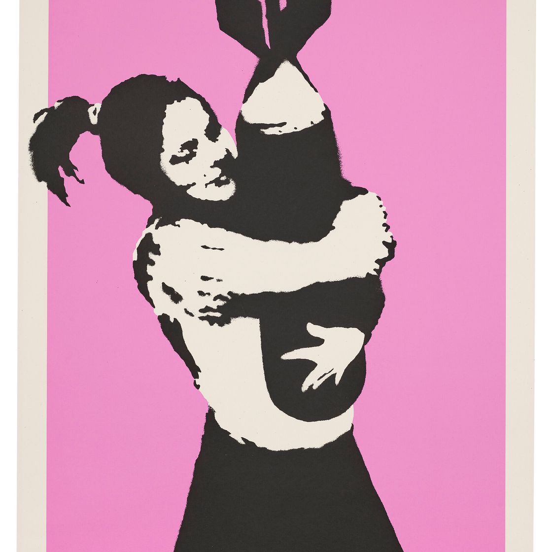 Banksy — Бомба-обнимашка (Бомба-любовь)