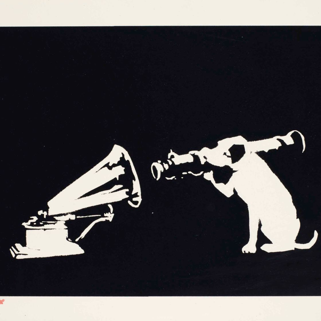 Banksy — Собака HMV
