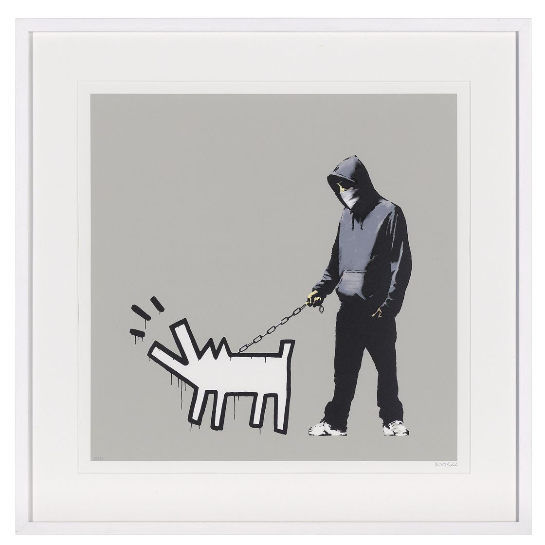 Banksy — Выбери свое оружие - Очередь, Прыгающая серым, изображение 2
