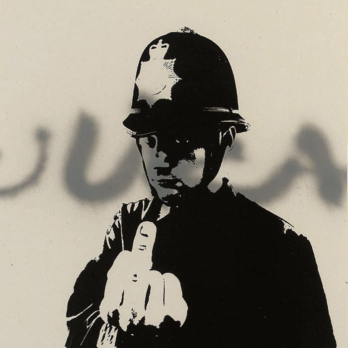 Banksy — Грубая медь