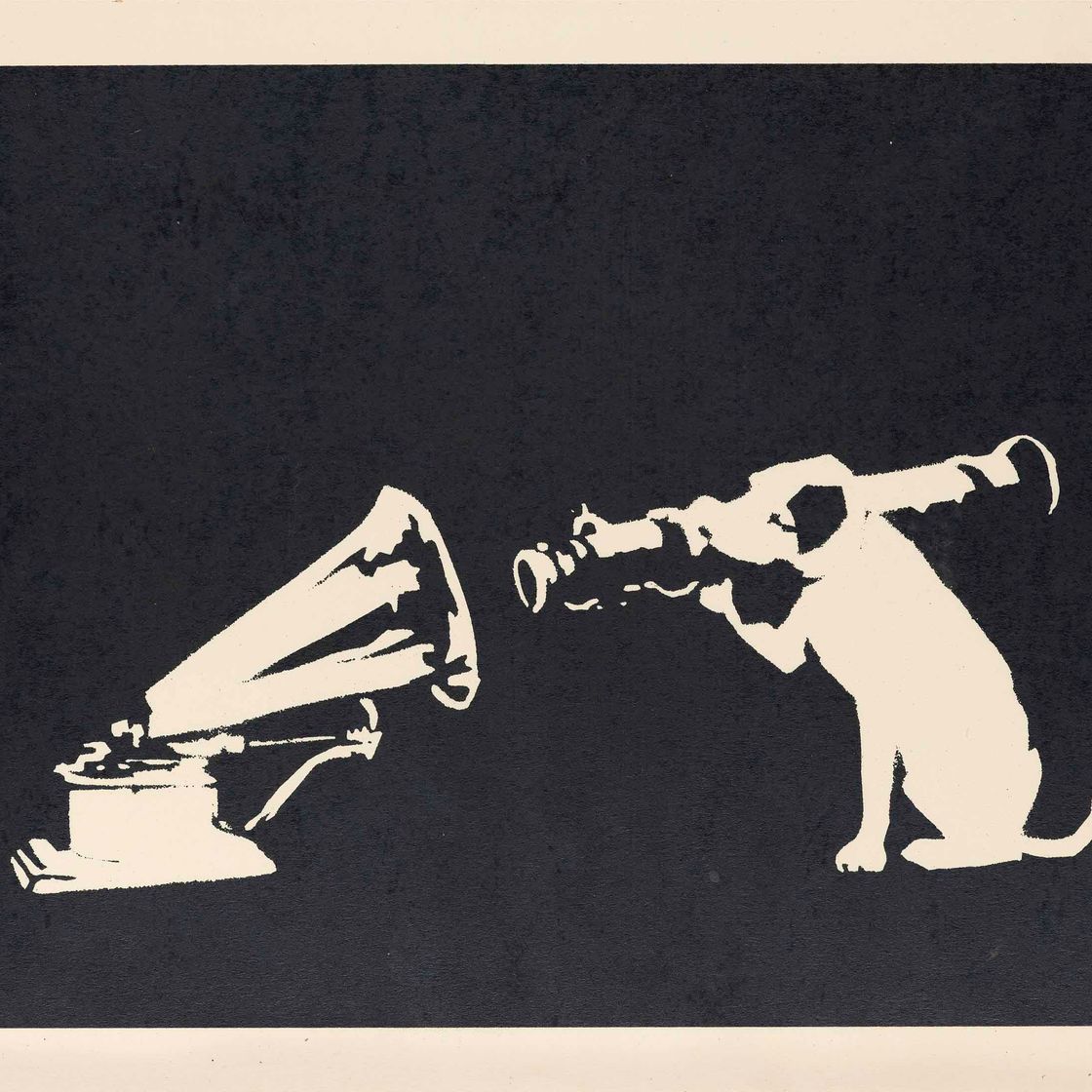 Banksy — Собака HMV