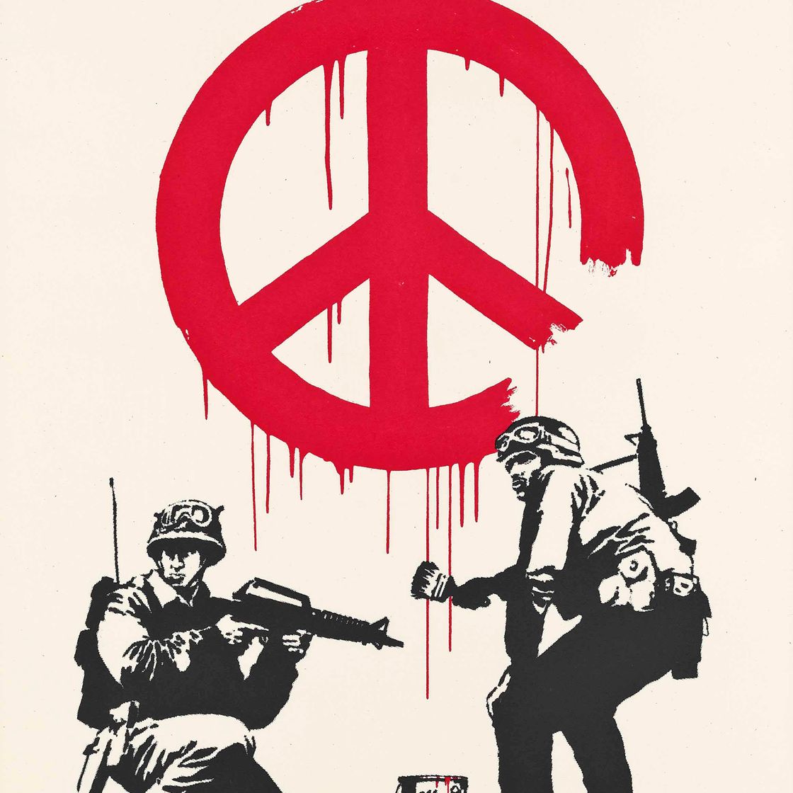 Banksy — Солдаты КНД