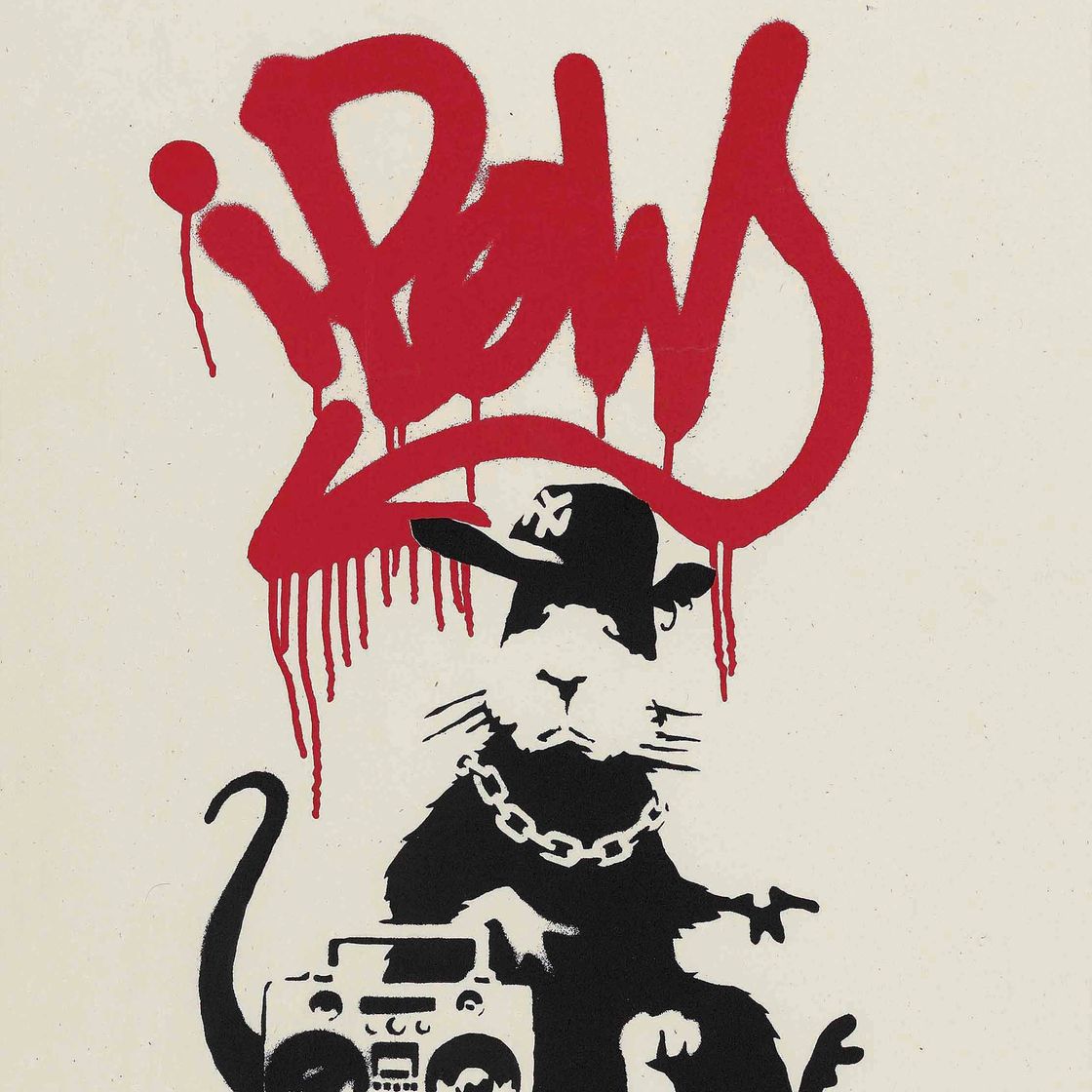 Banksy — Крыса-гангстер
