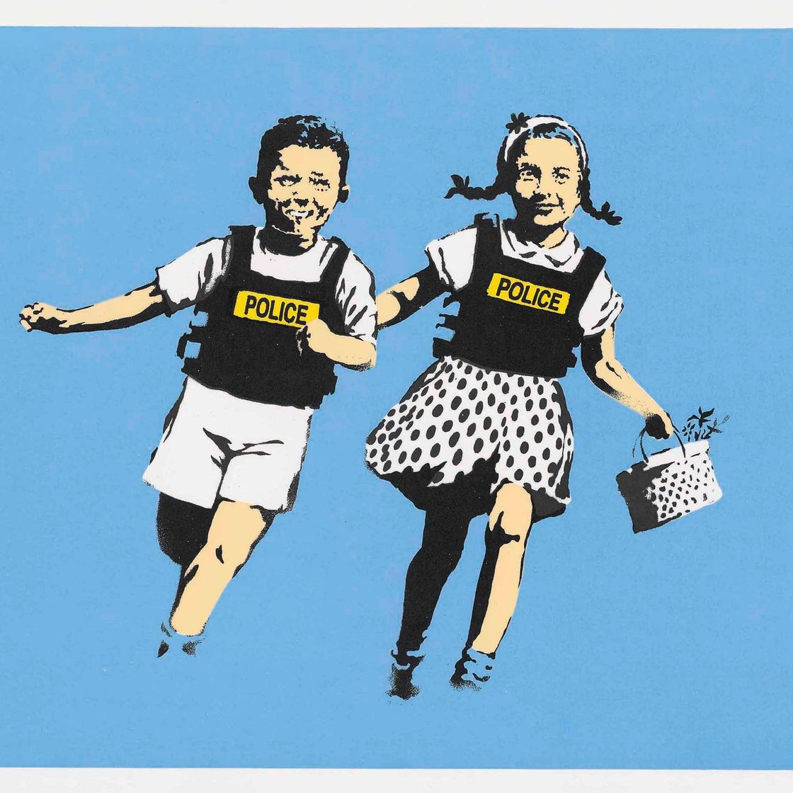 Banksy — Джек и Джилл (Дети-полицейские)