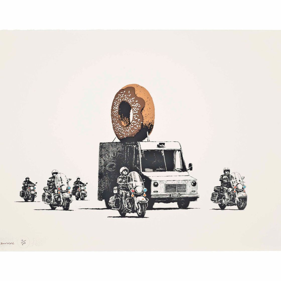 Banksy — Пончики (шоколадные)