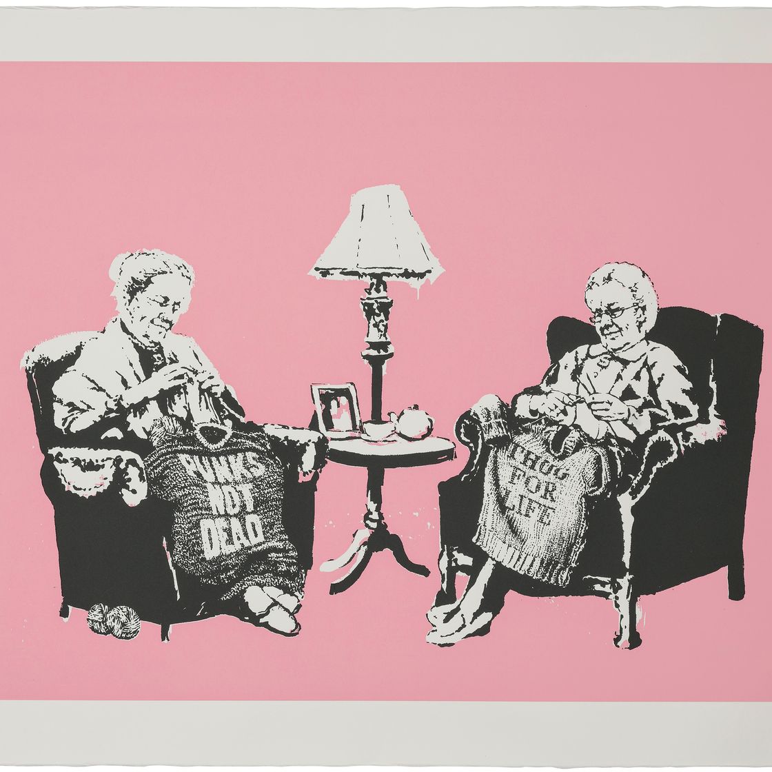 Banksy — Бабушки