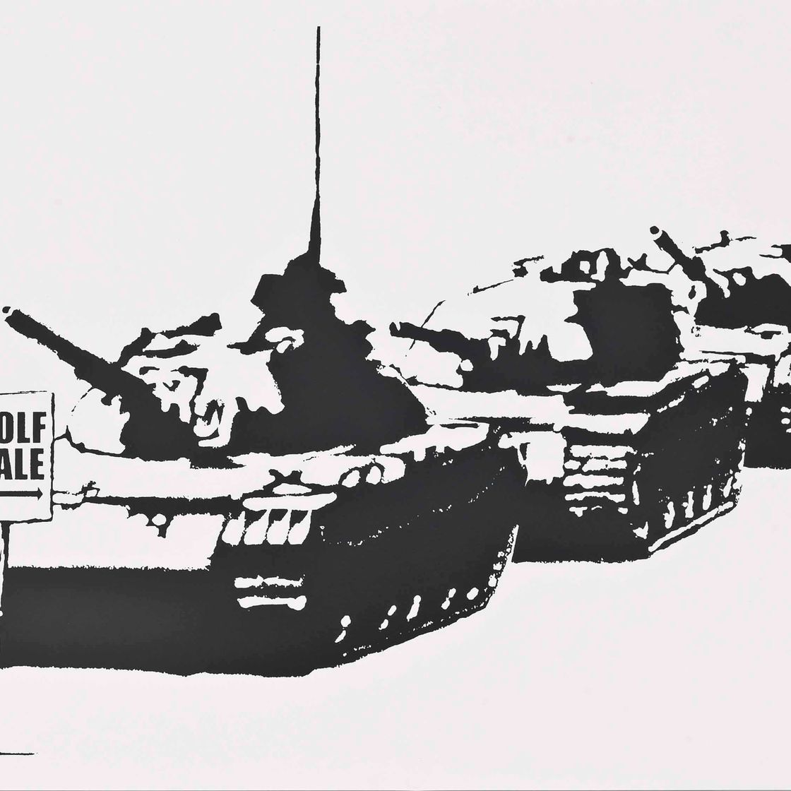 Banksy — Продажа гольфа