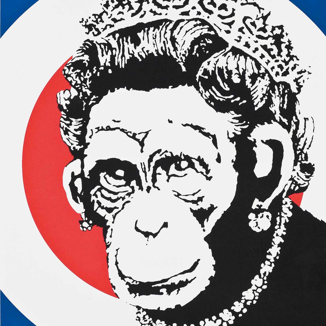 Banksy — Королева обезьян