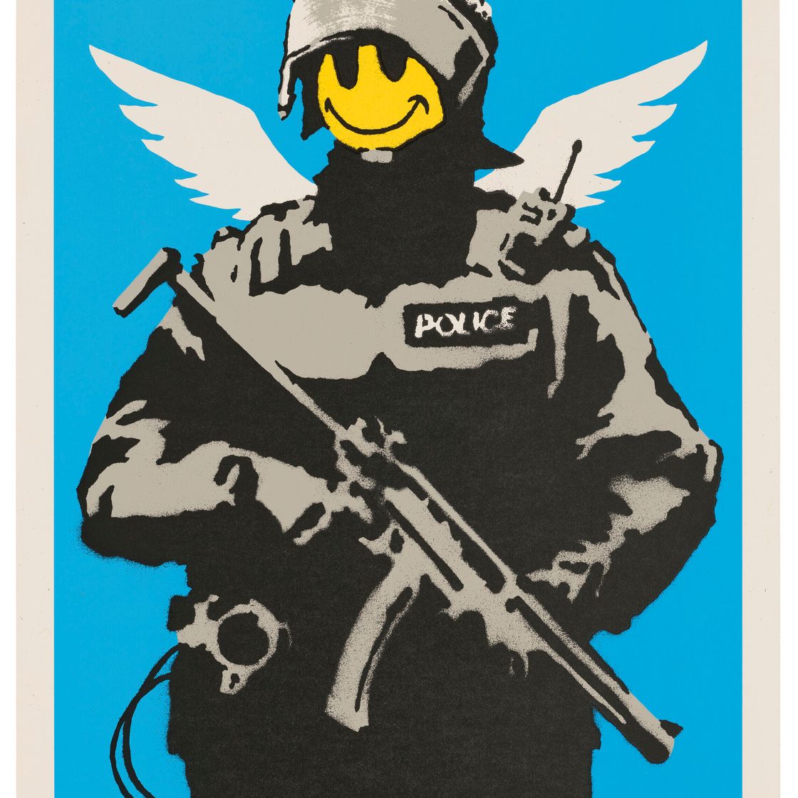 Banksy — Летающая медь