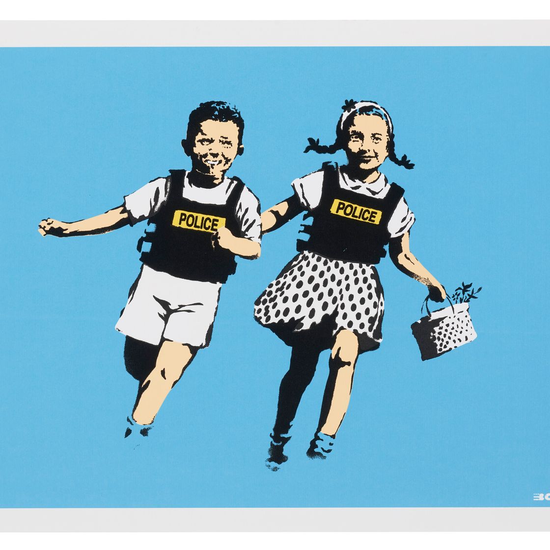 Banksy — Джек и Джилл (Дети-полицейские)
