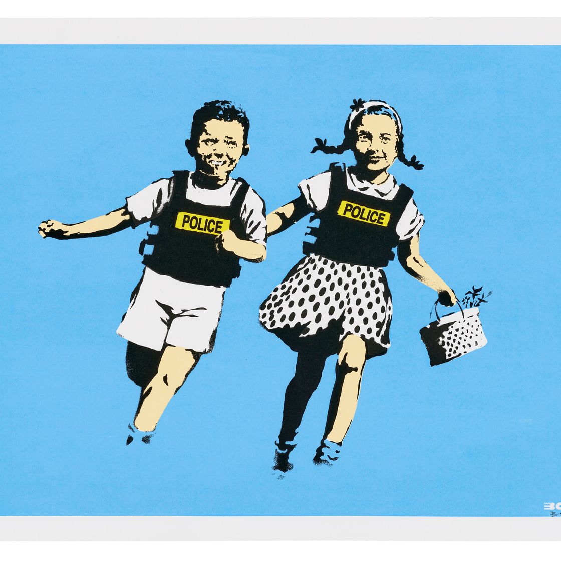 Banksy — Джек и Джилл (Дети-полицейские)