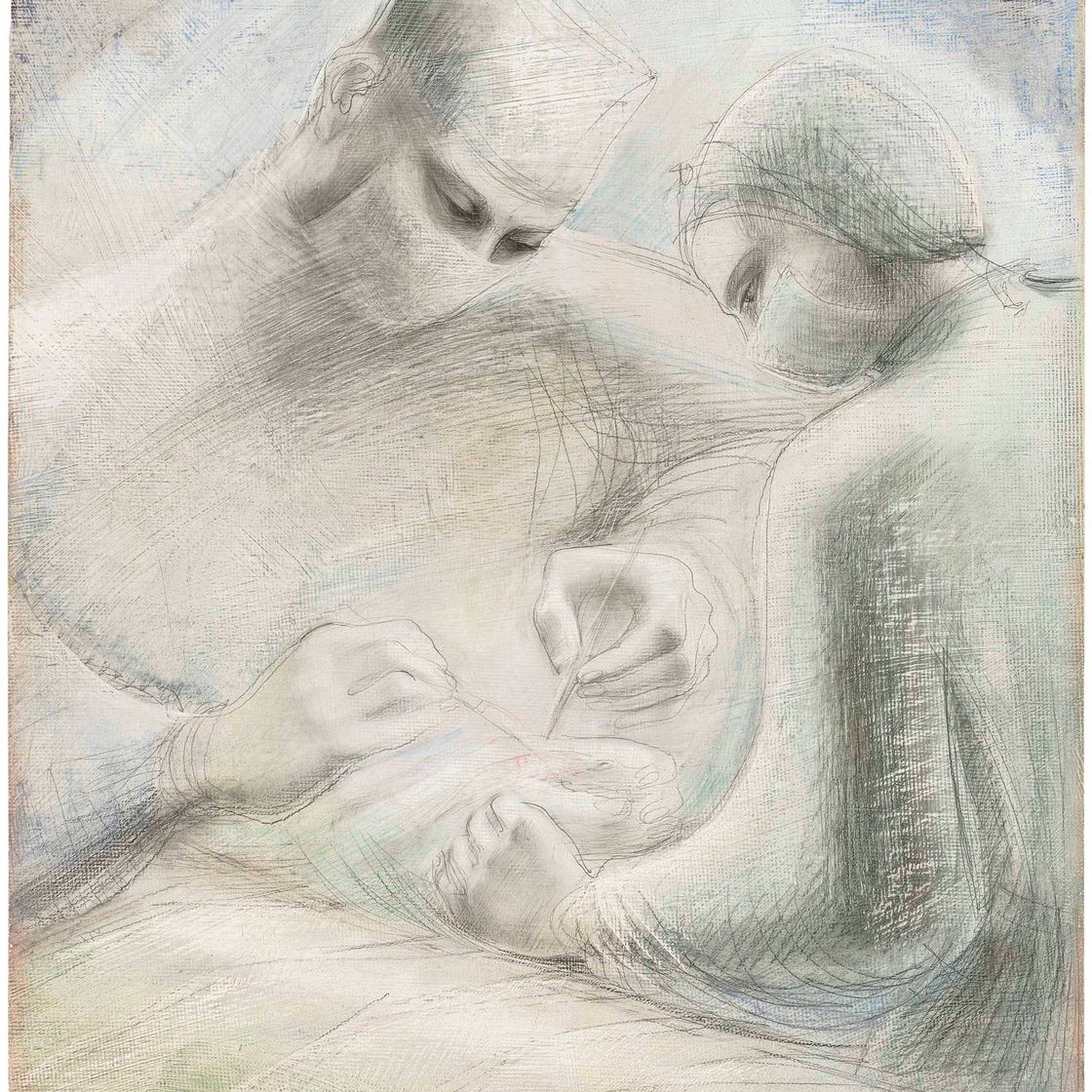 Barbara Hepworth — Дуэт-хирург и сестра