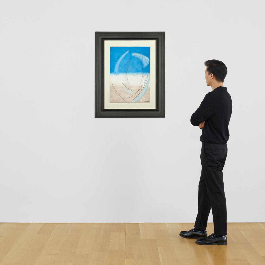 Barbara Hepworth — Атлантическая форма, синяя, изображение 4