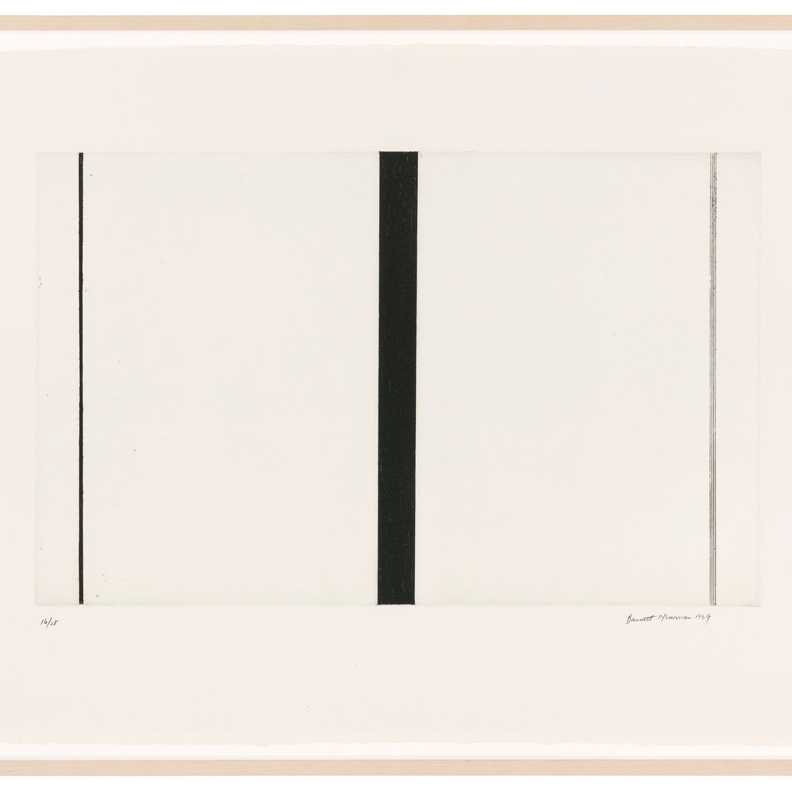Barnett Newman — Гравюра без названия 1, изображение 2