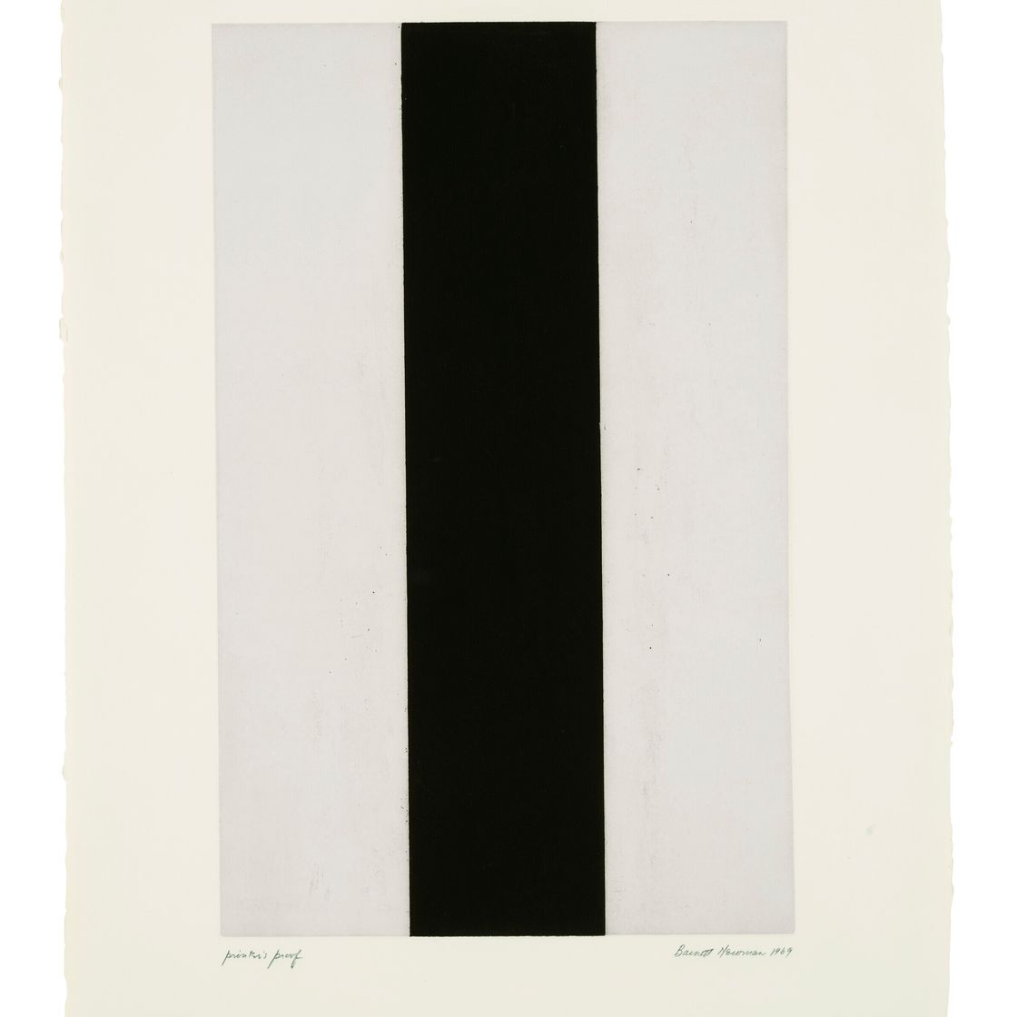 Barnett Newman — Гравюра без названия 2, изображение 1