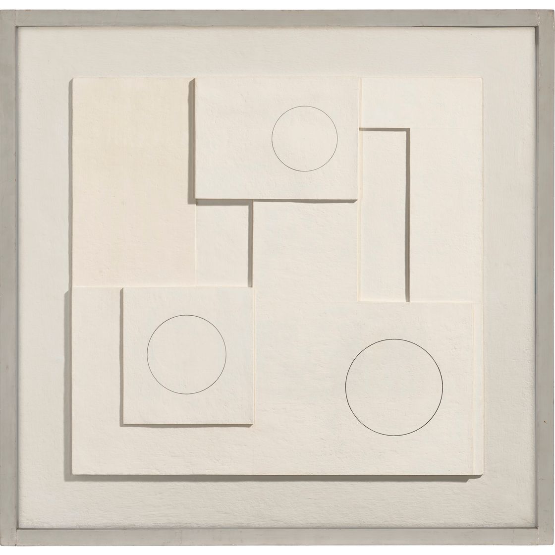Ben Nicholson — 1938 (белый рельеф), изображение 1