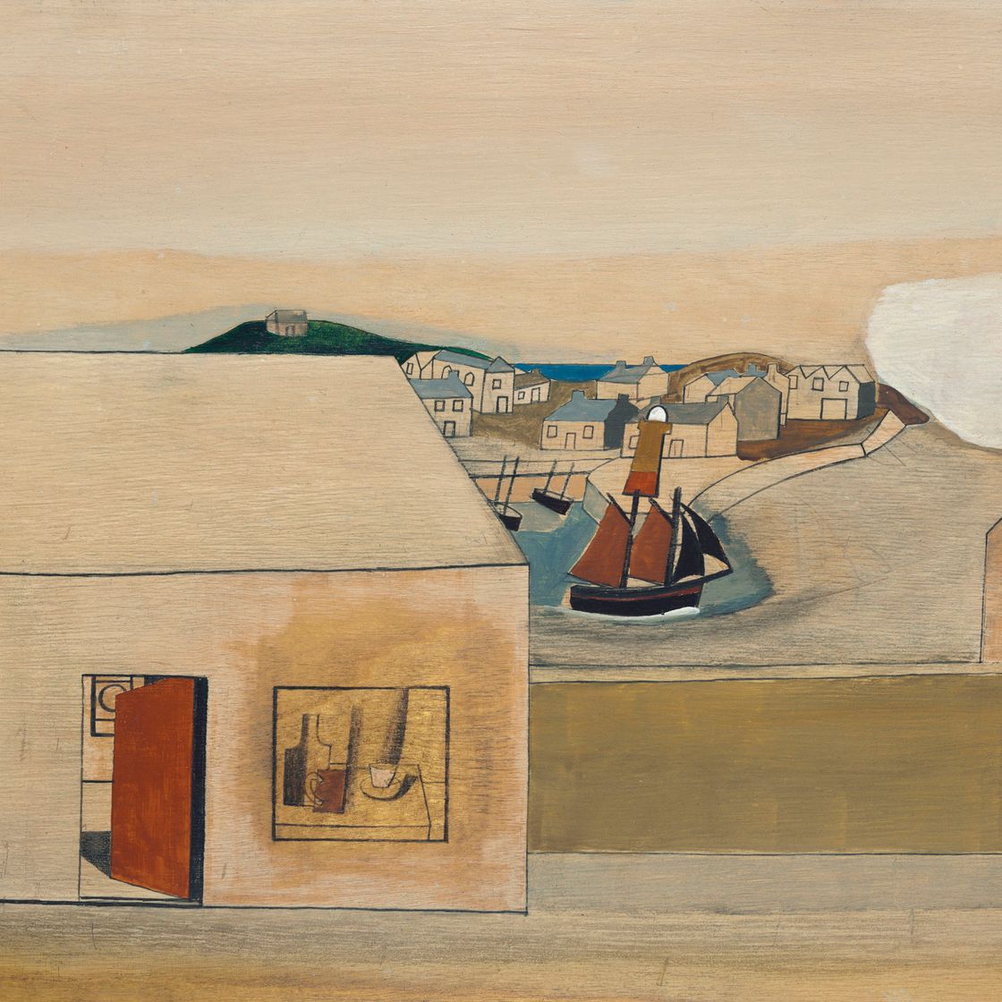 Ben Nicholson — 1940 (Сент-Айвз, версия 3)