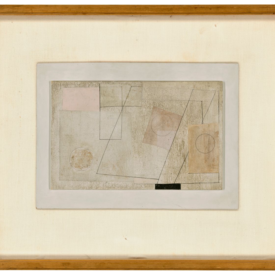 Ben Nicholson — 1945 (три круга), изображение 2