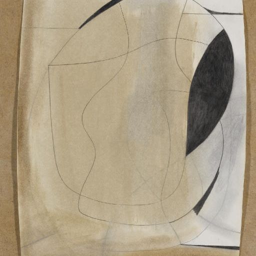 Ben Nicholson — Бутылка и кувшин с черным