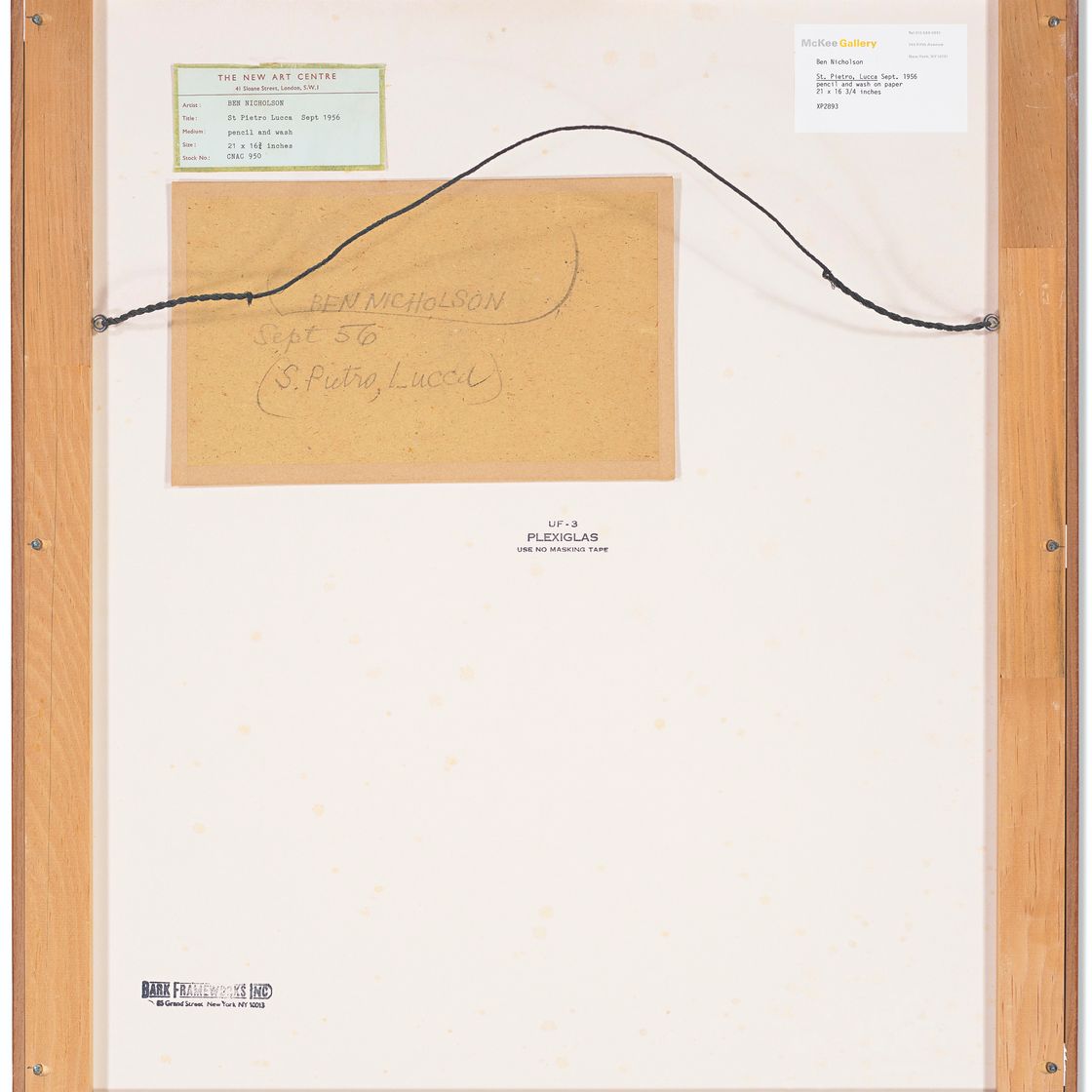 Ben Nicholson — 56 сентября (С. Пьетро, Лукка), изображение 3