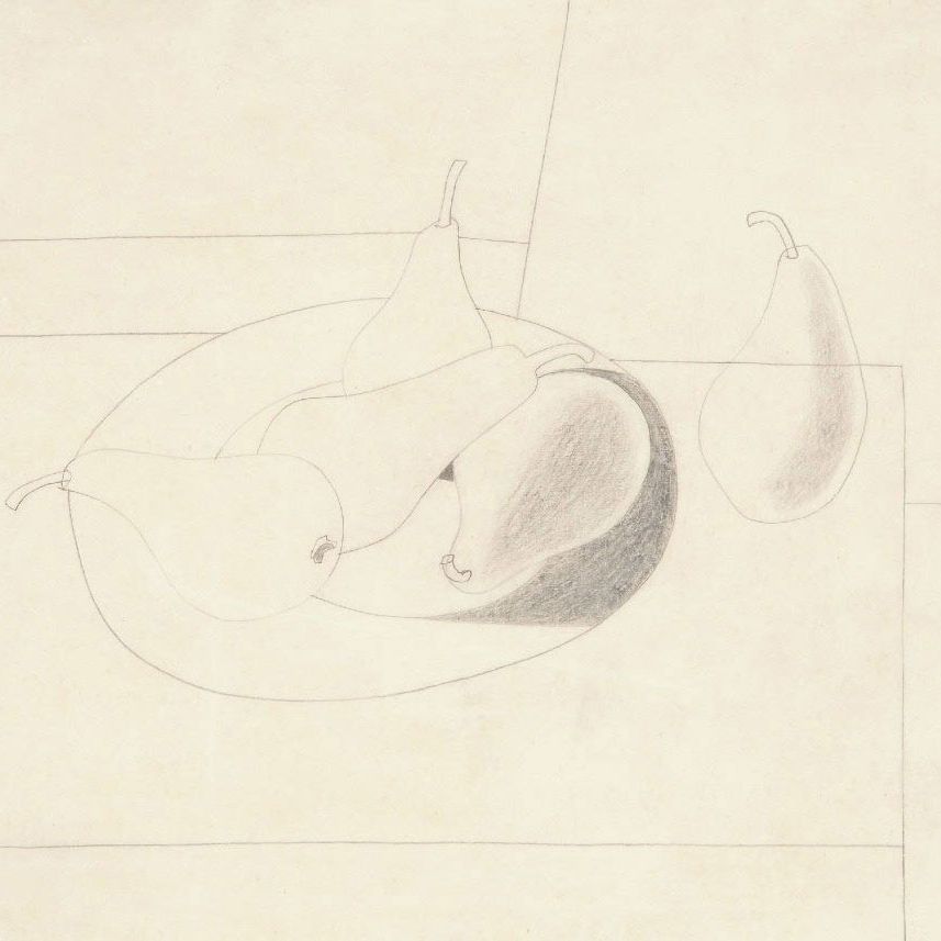 Ben Nicholson — Тарелка с грушами
