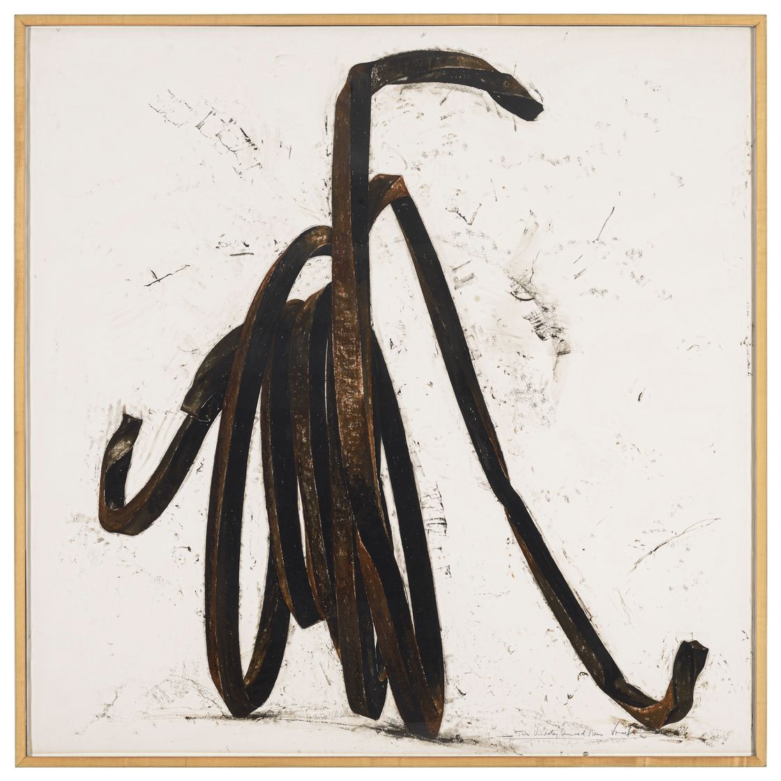 Bernar Venet — Две неопределенные линии, изображение 2