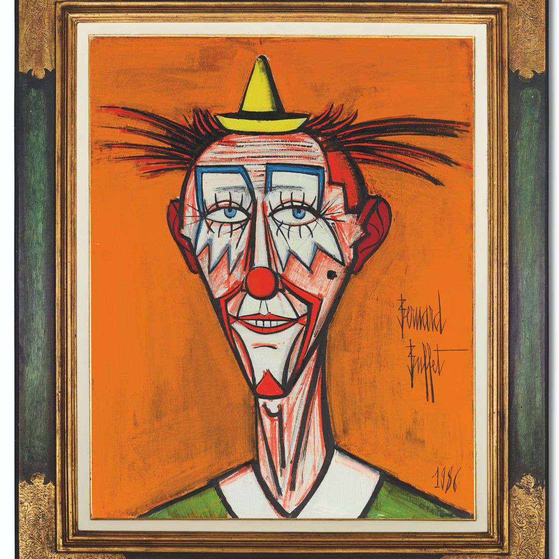 Bernard Buffet — Желтый клоун в главной роли, изображение 2