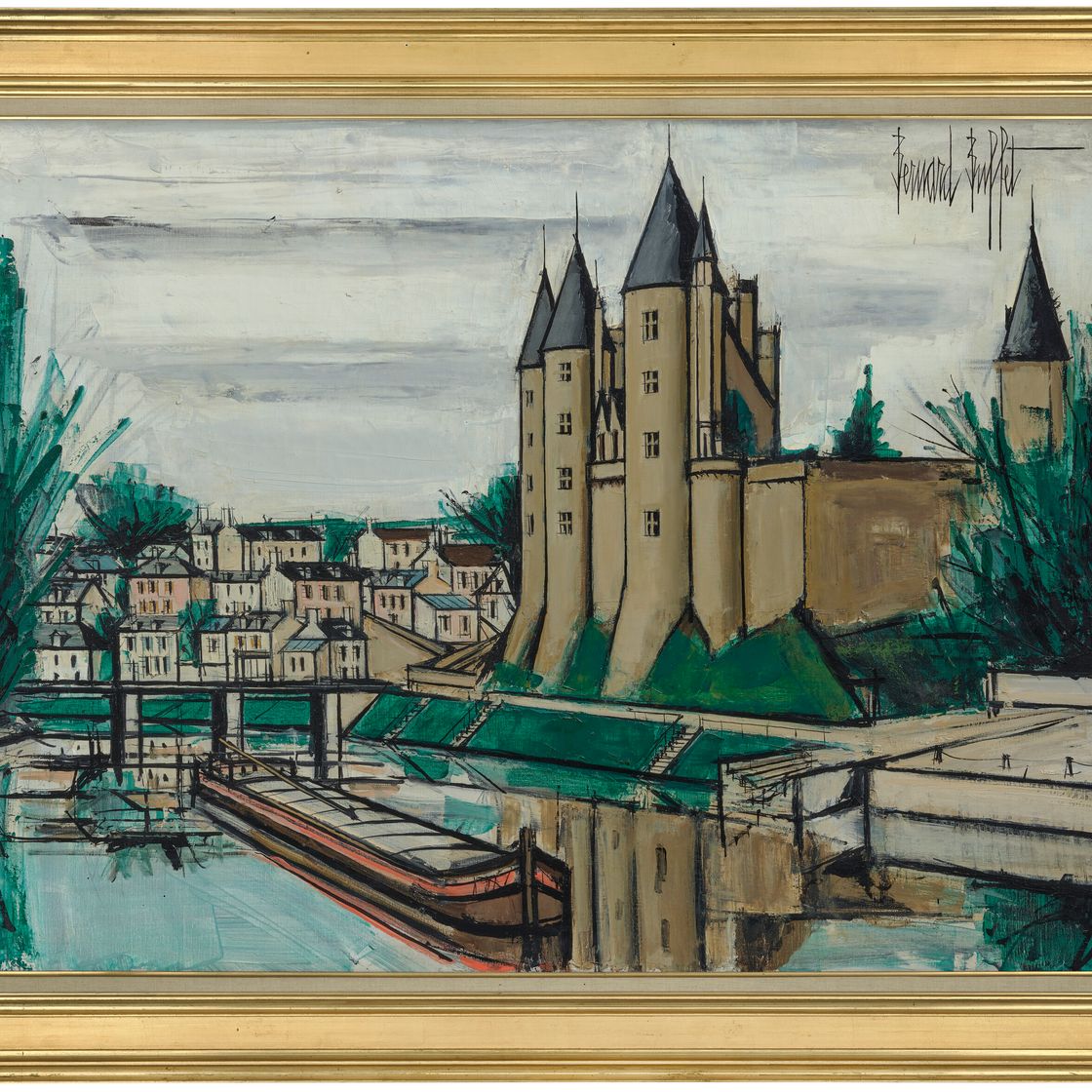 Bernard Buffet — Замок Жосселин, изображение 2