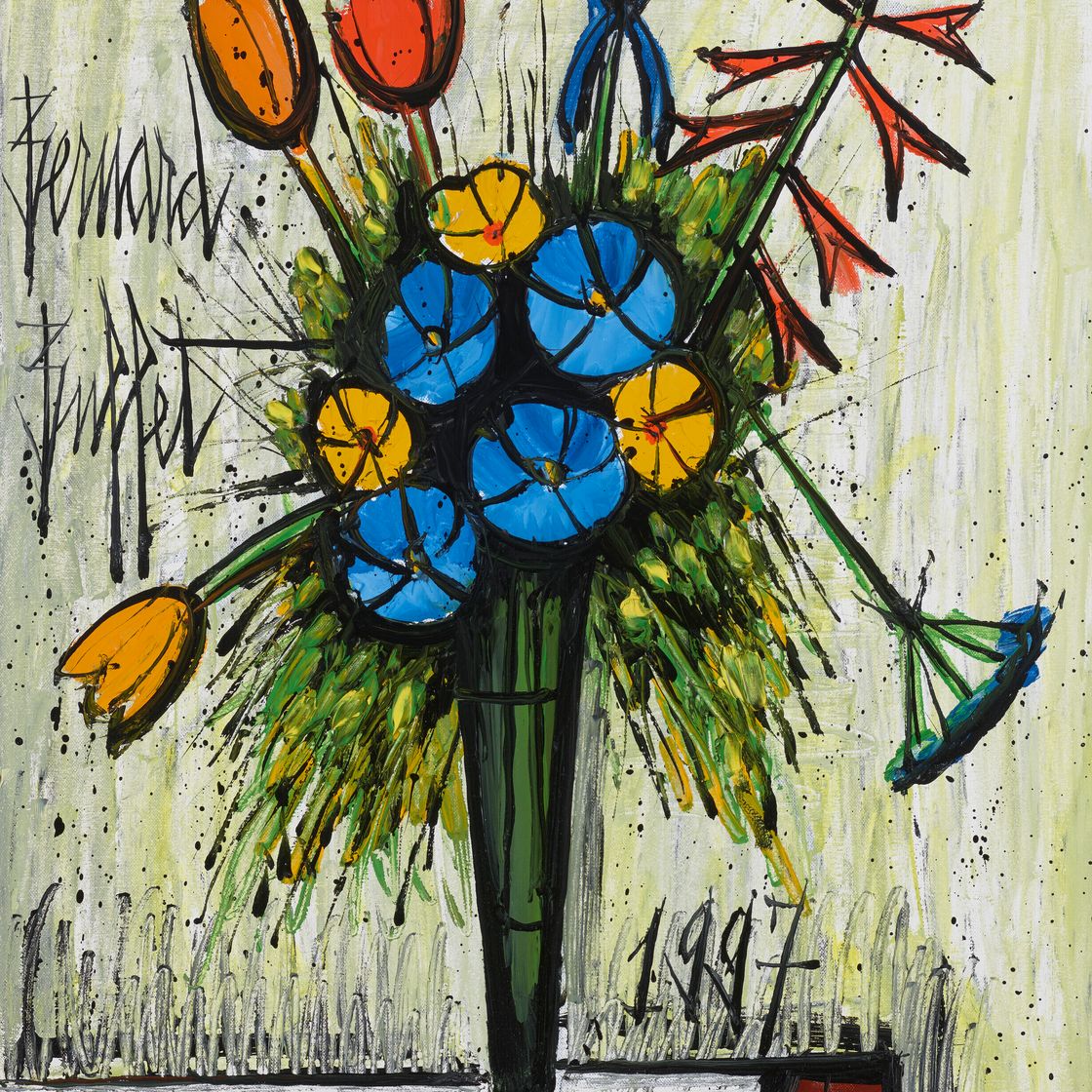 Bernard Buffet — Букет, изображение 1
