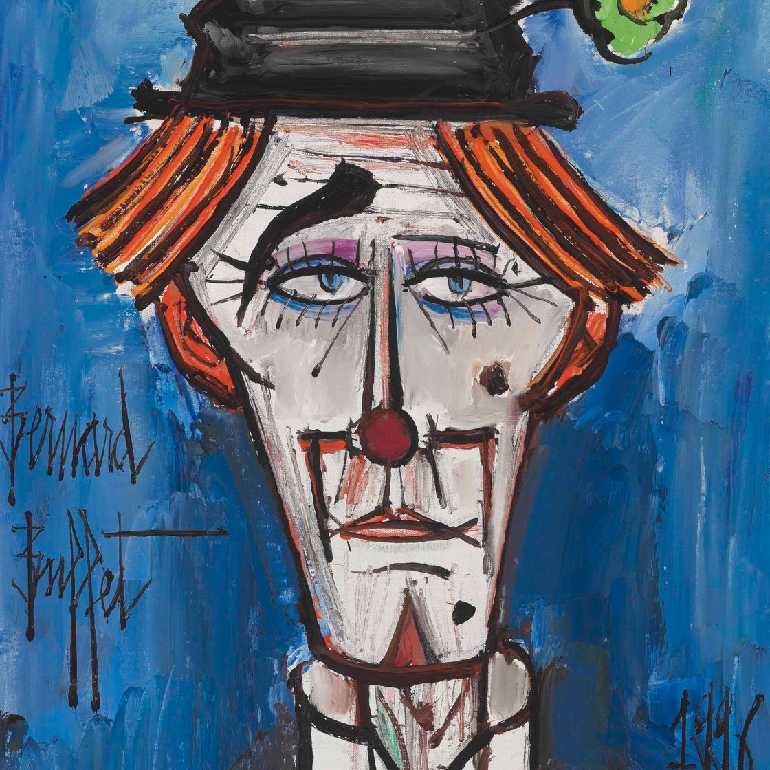 Bernard Buffet — Клоун во главе клака