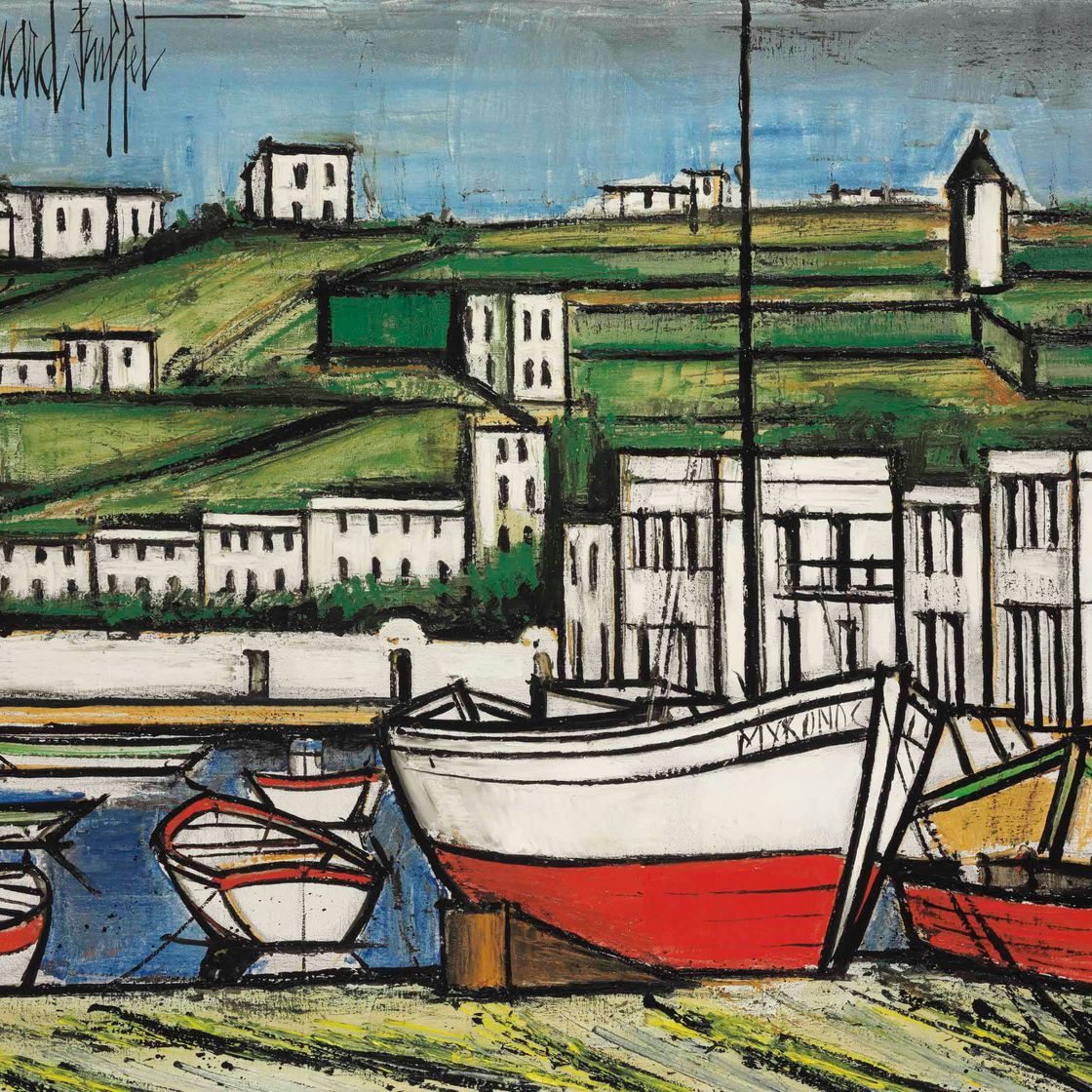 Bernard Buffet — Миконос IV
