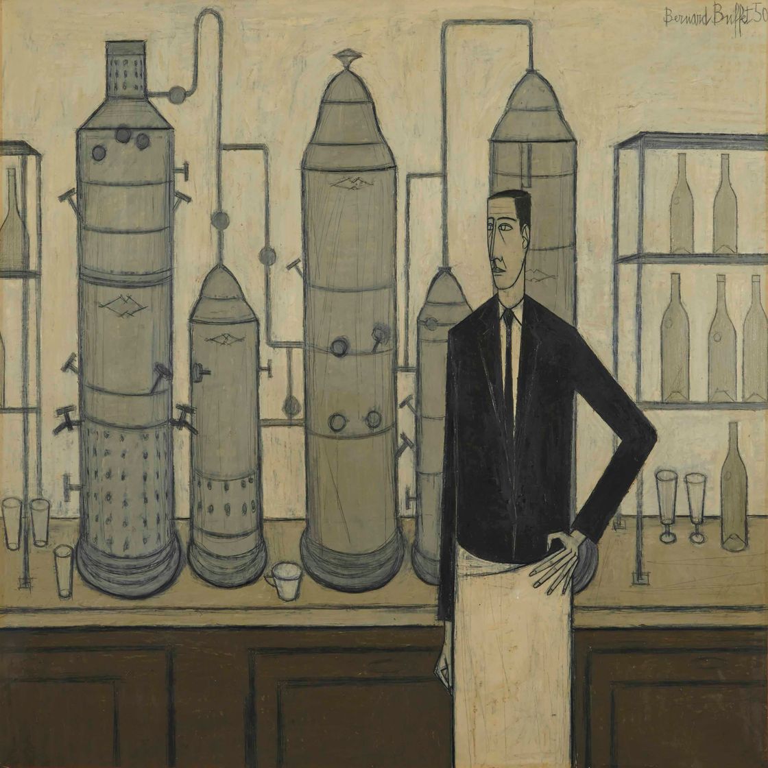 Bernard Buffet — Ресторан Le bar du Liberty's