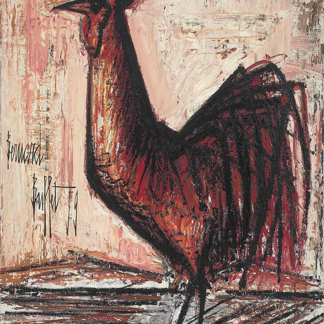 Bernard Buffet — Ле кок руж
