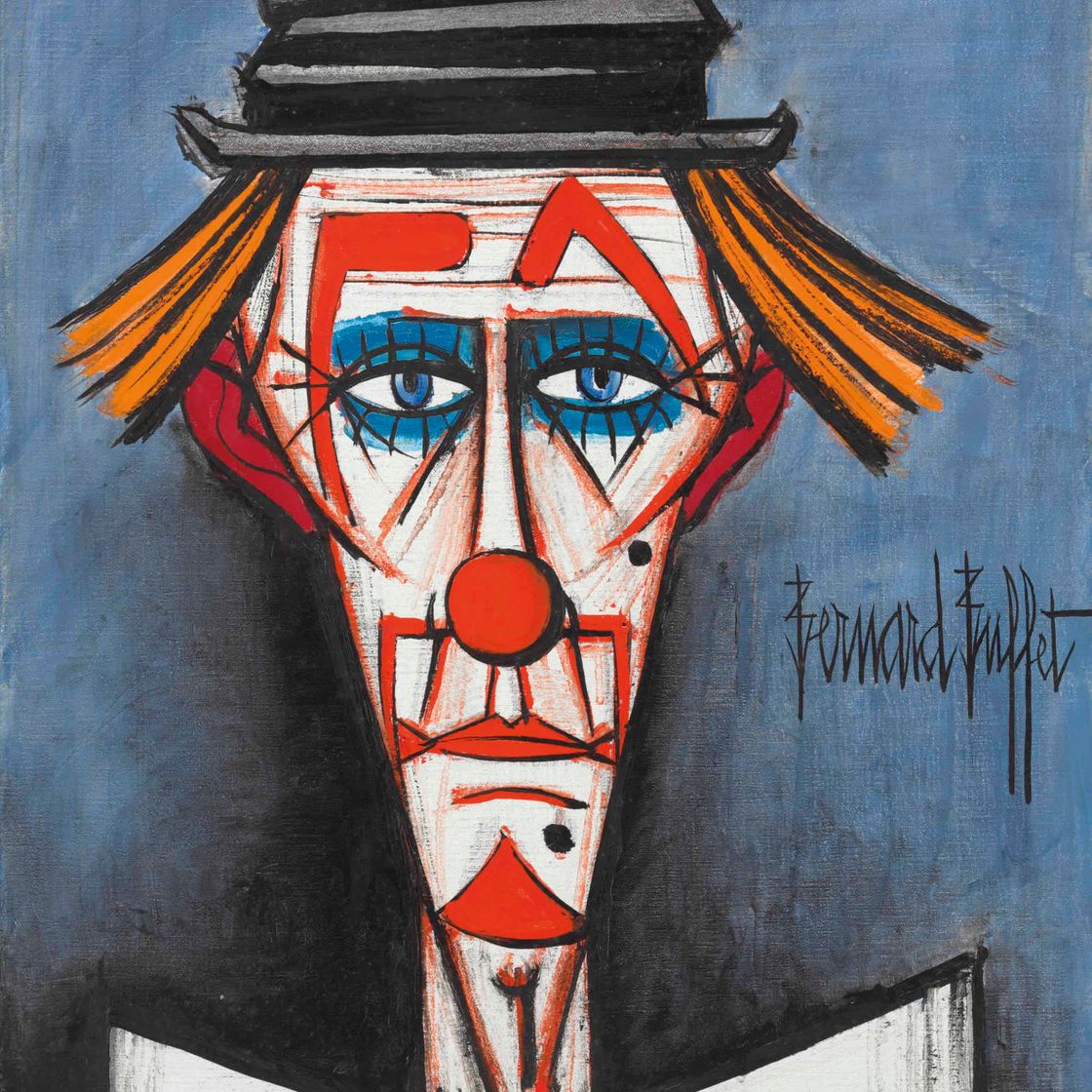 Bernard Buffet — Клоун во главе клака