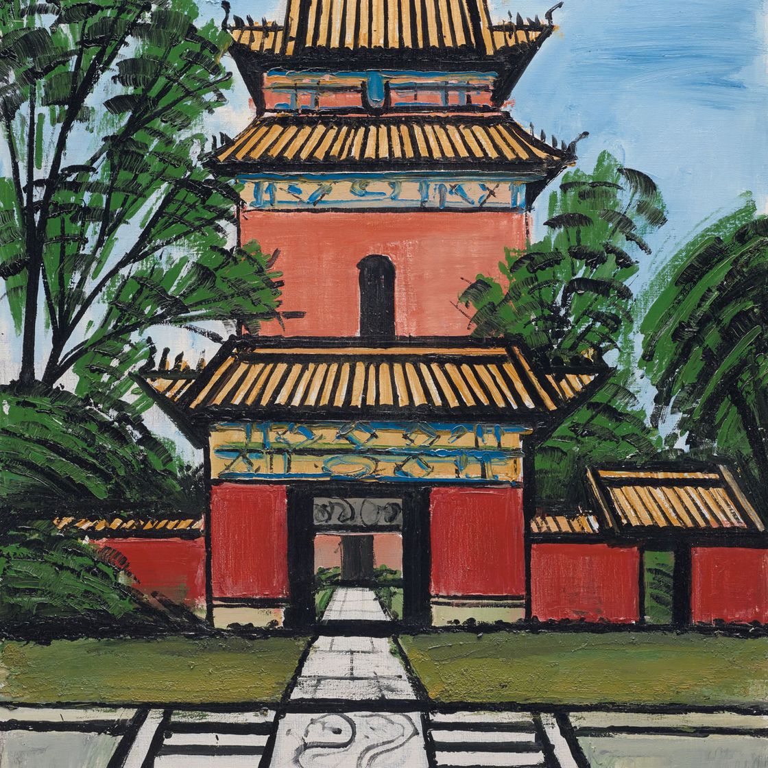 Bernard Buffet — Могилы Минг, Джинглинг и Йонлинг, изображение 1