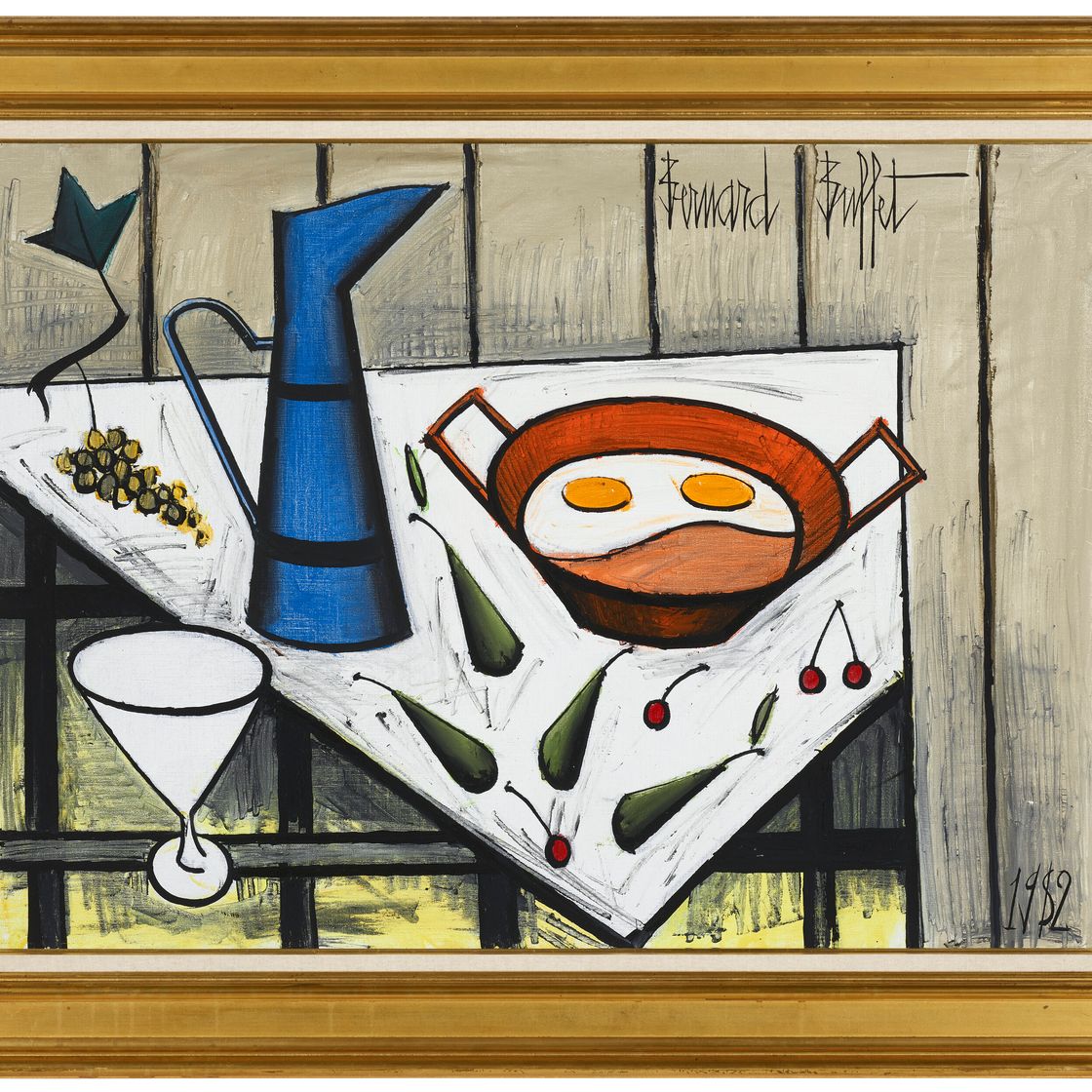Bernard Buffet — Смерть природы среди произведений искусства на плато, изображение 3