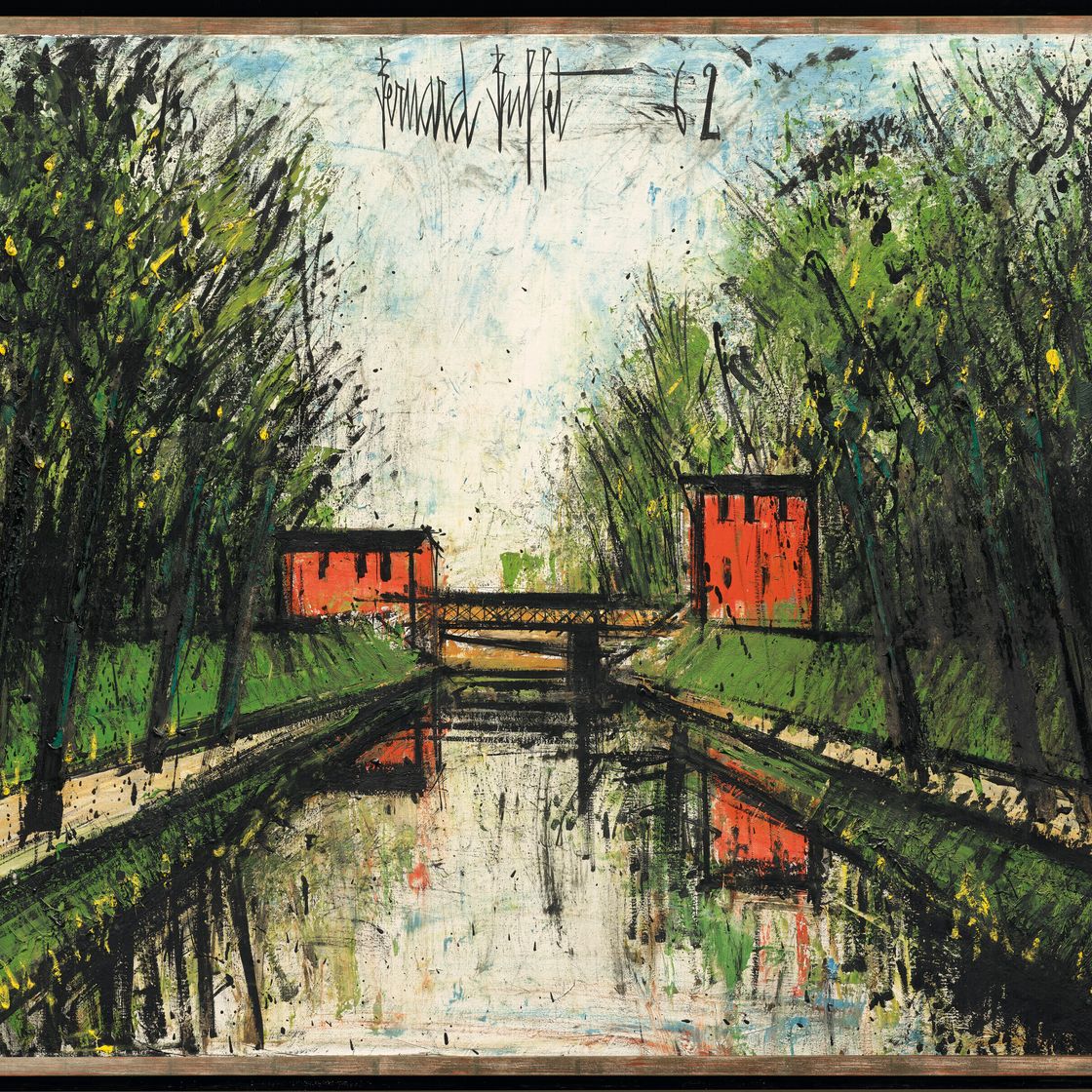 Bernard Buffet — Ле-Канал, окрестности Эвро, изображение 4