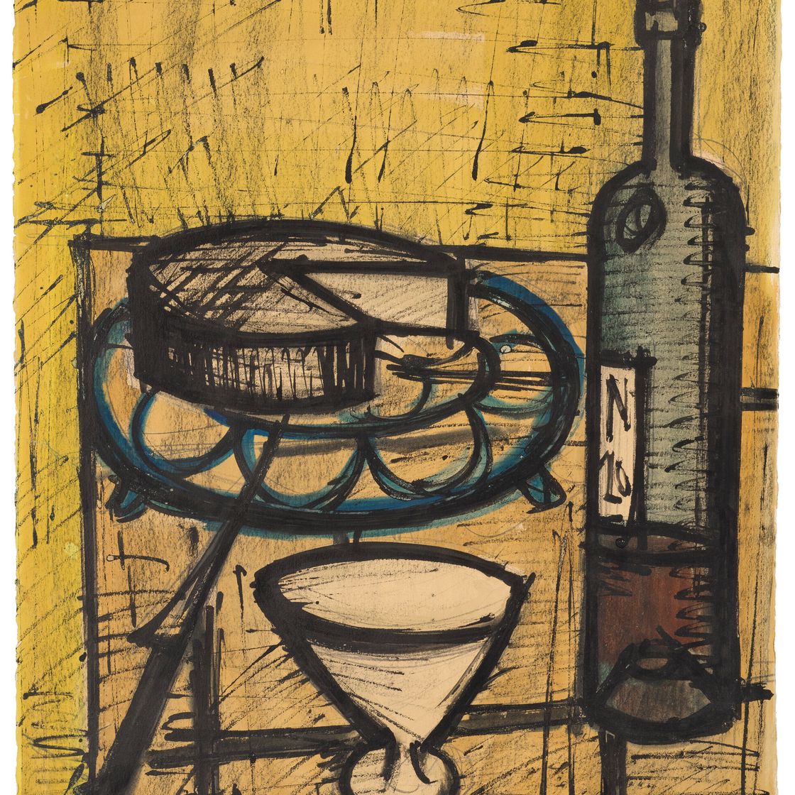 Bernard Buffet — Смерть природы от старости, изображение 2