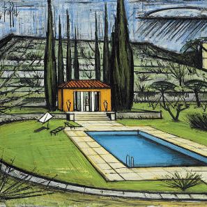 Bernard Buffet — Рыба из ла-Бома