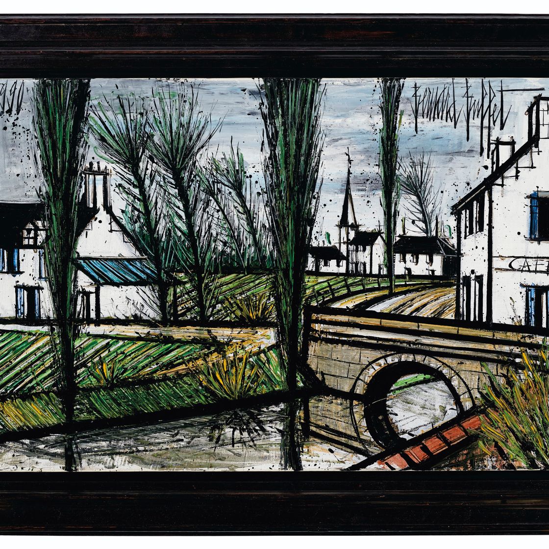 Bernard Buffet — Пон-сюр-ла-Ривьер, изображение 2