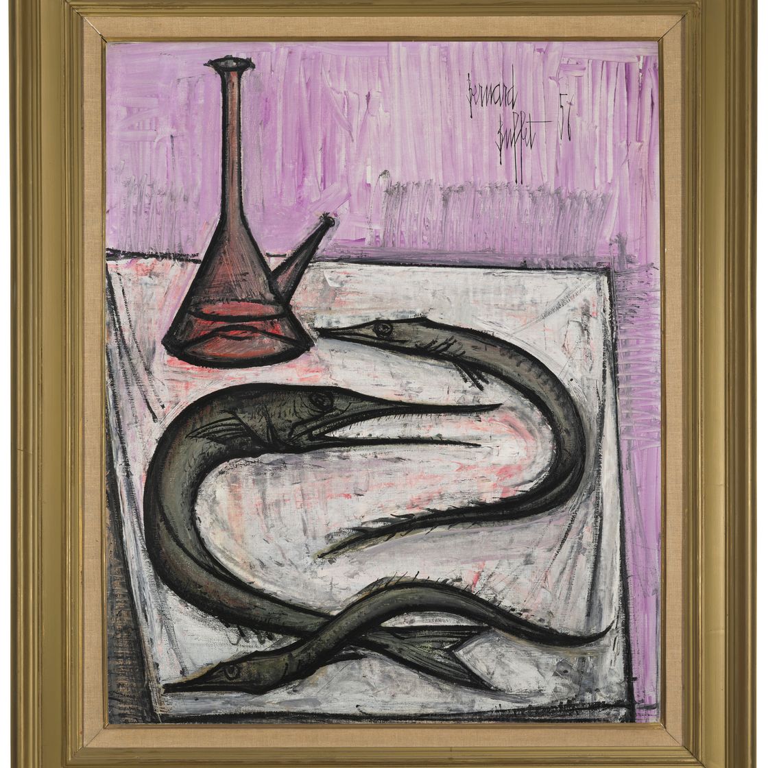 Bernard Buffet — Смерть сирот в природе, изображение 4