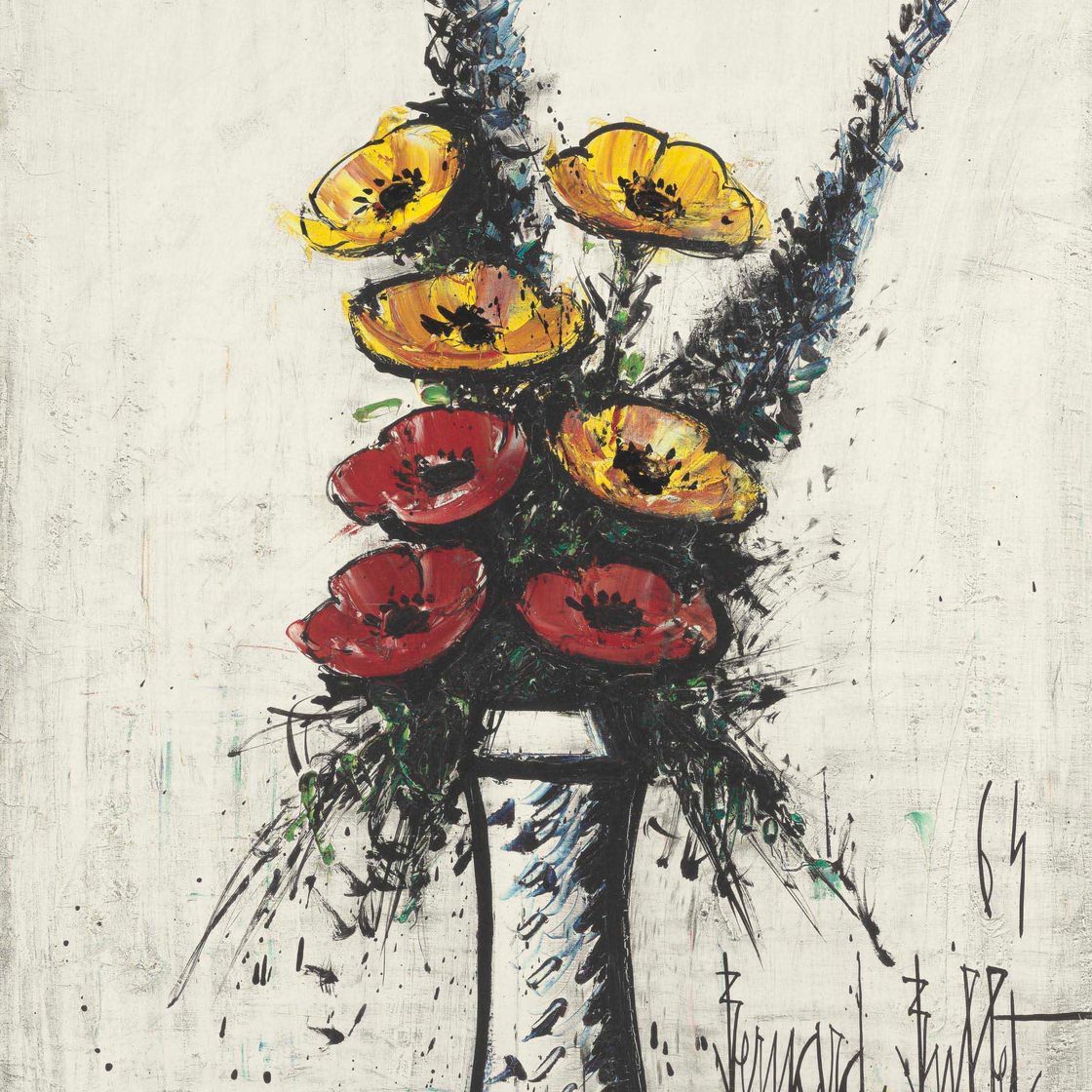 Bernard Buffet — Румяные и желтые павоты