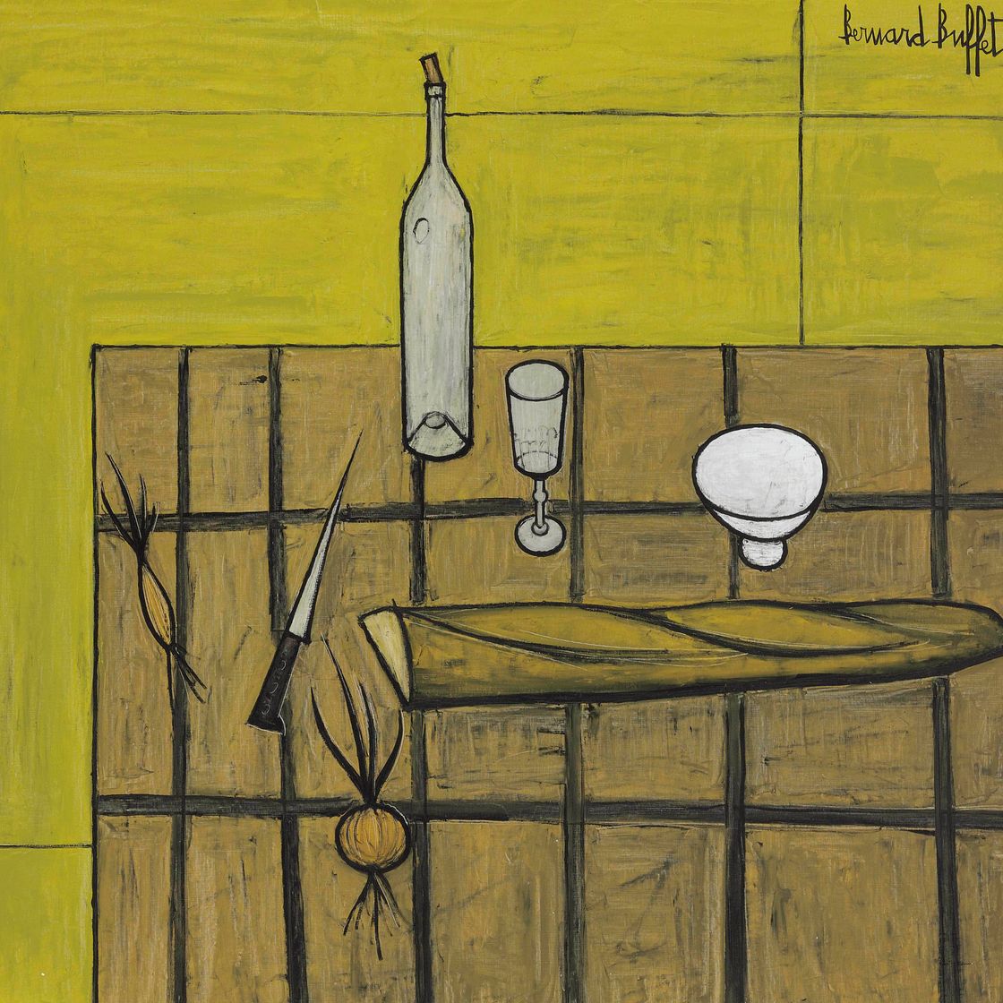 Bernard Buffet — Багет из муки грубого помола